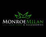 https://www.logocontest.com/public/logoimage/1597864323Monroe Milan Lux Hair Care _ Accessories3.png